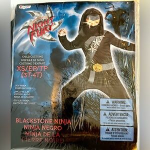 New Blackstone Ninja Child Costume (3T-4T)